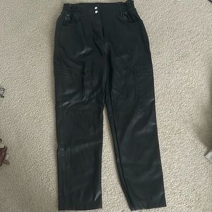 Women’s faux leather pants
